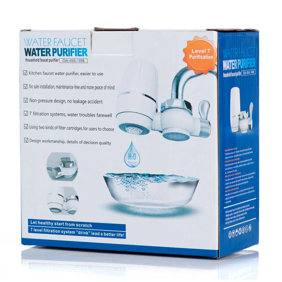 FILTRO PURIFICADOR DE AGUA PARA EL GRIFO CON 7 NIVELES DE PURIFICACION