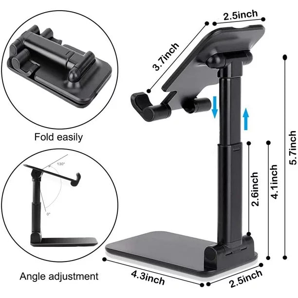 SOPORTE DE ESCRITORIO PARA TELEFONO CELULAR Y TABLET