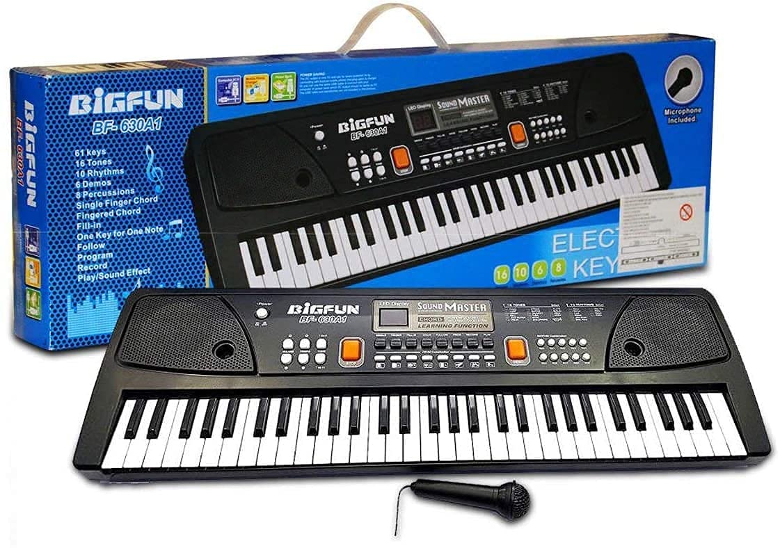 TECLADO PIANO BIGFUN RECARGABLE UNIDAD