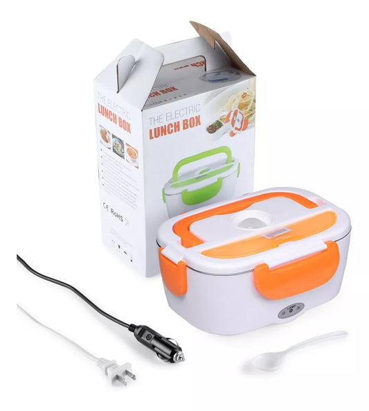 LONCHERA ELECTRICA NARANJA - PORTA COMIDA
