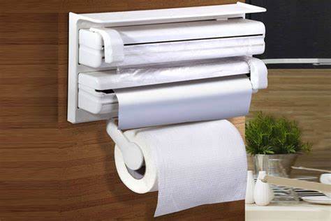 ORGANIZADOR 3 EN 1 -DISPENSADOR DE PAPEL 3 EN 1-
