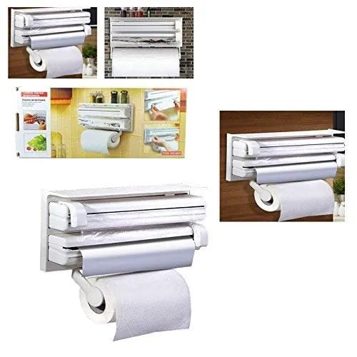 ORGANIZADOR 3 EN 1 -DISPENSADOR DE PAPEL 3 EN 1-